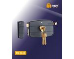 Замок накладной MSM  RL14-B BK